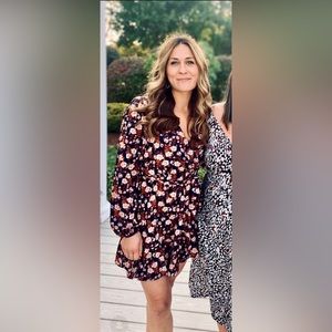 Floral print spring/summer dress